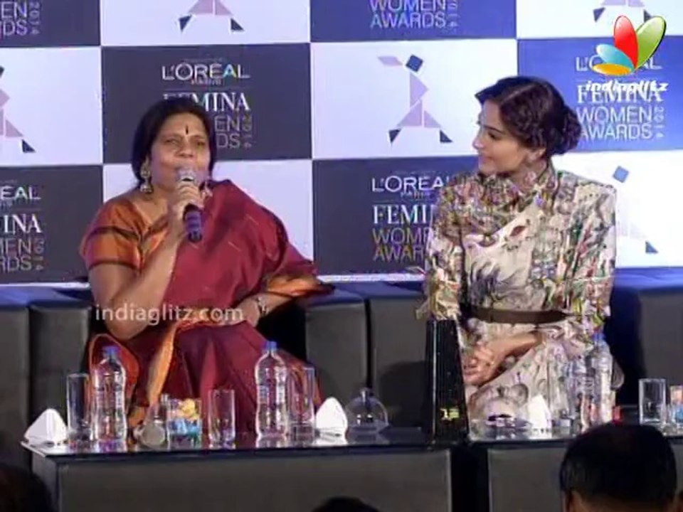 Sonam Kapoor Announces LOreal Femina Women Awards 2014