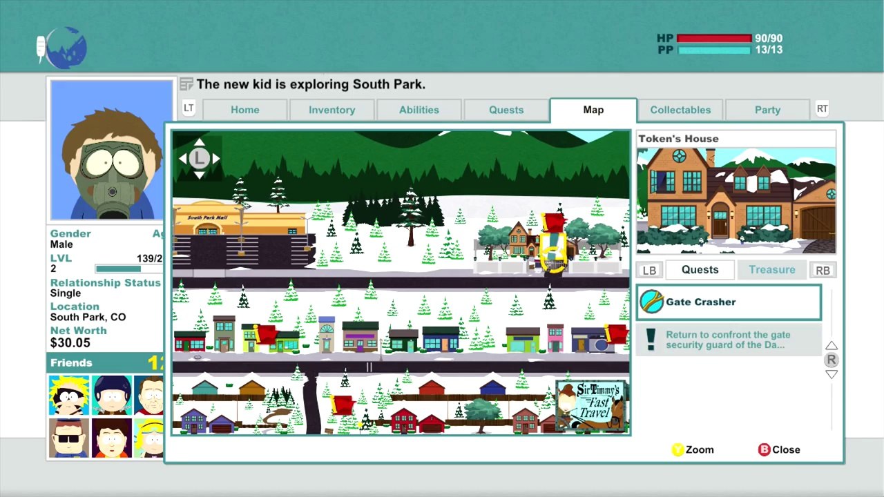 Soluce South Park le bâton de la vérité Walkthrough PS3 et Xbox 360 Part 5 - Crazy Hobo
