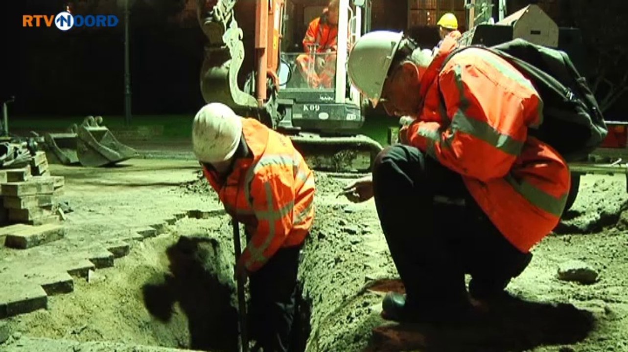 Honderd jaar oude buis hergebruikt voor Groninger Forum - RTV Noord