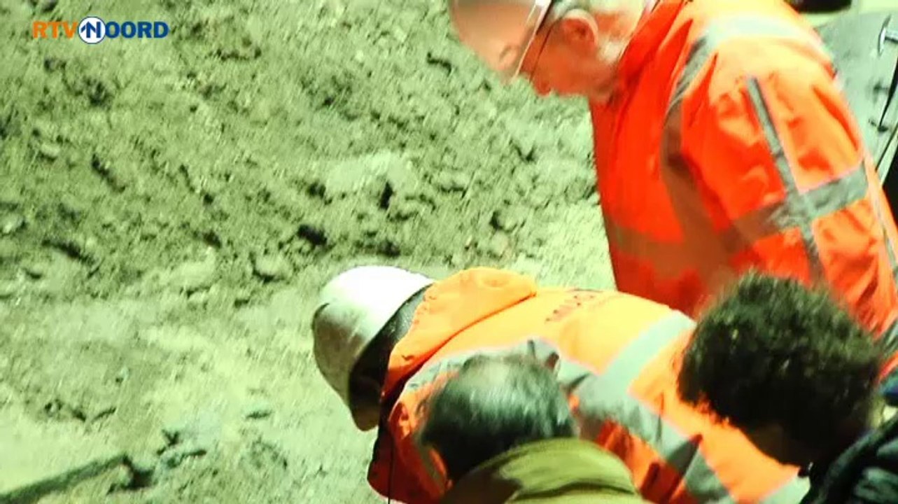 Honderd jaar oude buis hergebruikt voor Groninger Forum - RTV Noord