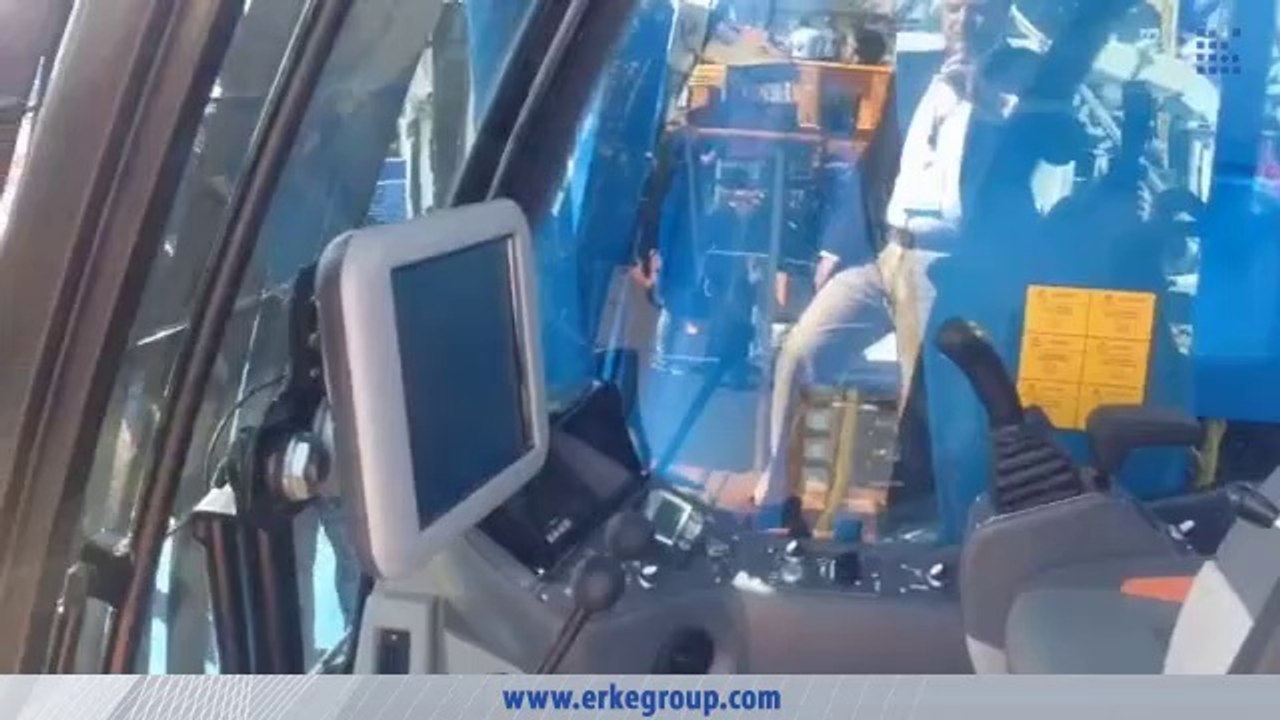 ERKE Dış Ticaret ltd. SR-45 Piling Rig Soilmec Stand - ConExpo 2014 - Las Vegas / USA