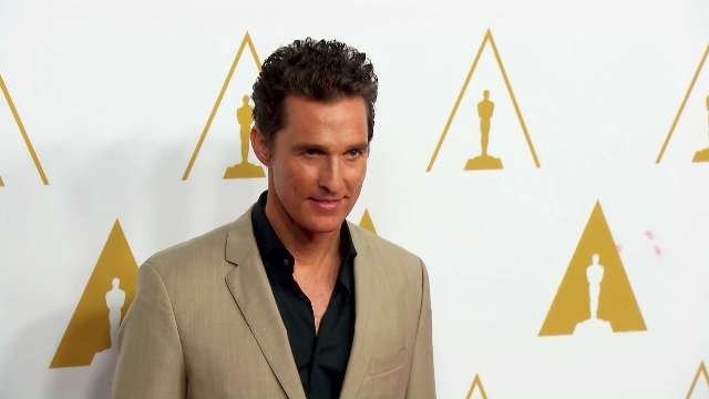 Matthew McConaughey Wins Best Actor