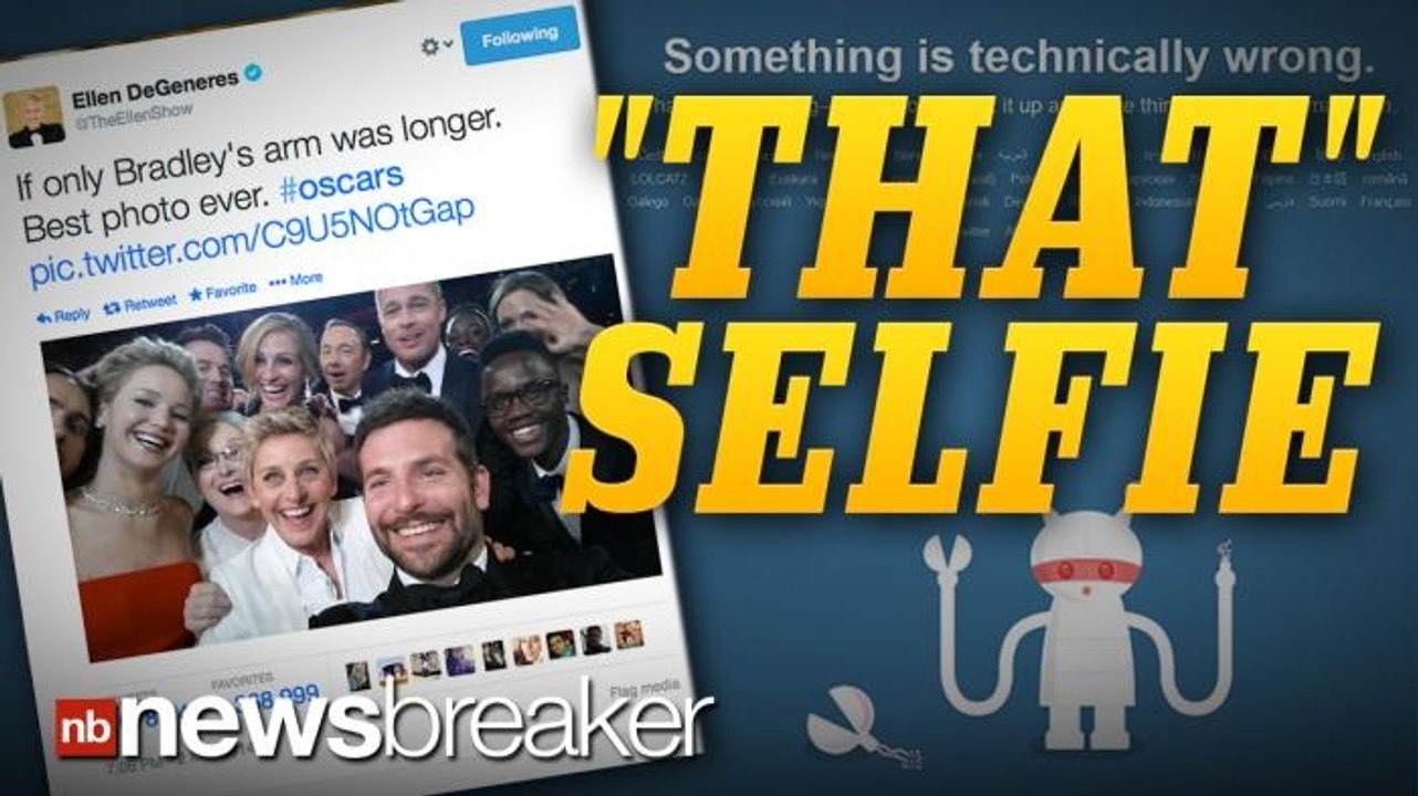"THAT" SELFIE: Oscar Host Ellen Degeneres Breaks Twitter with Ultimate Celebrity Photo