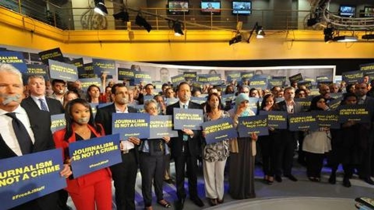 Al Jazeera staff on trial in Egypt