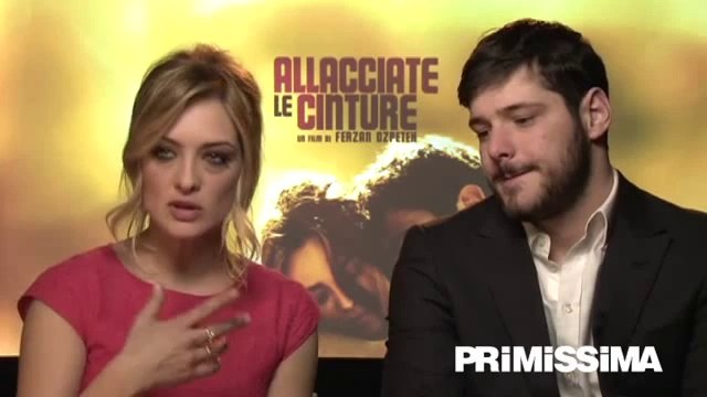 Intervista a Carolina Crescentini e Filippo Scicchitano del film Allacciate le cinture