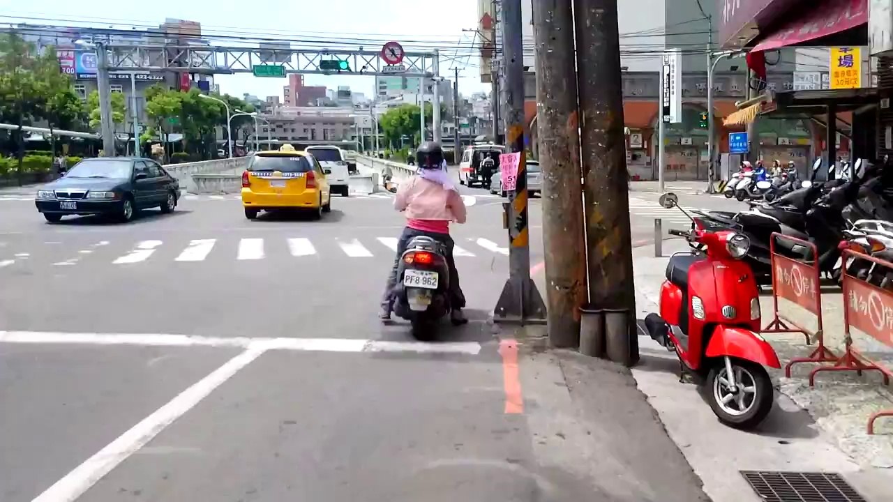 Motorcycle Crash in Narrow Tunnel
