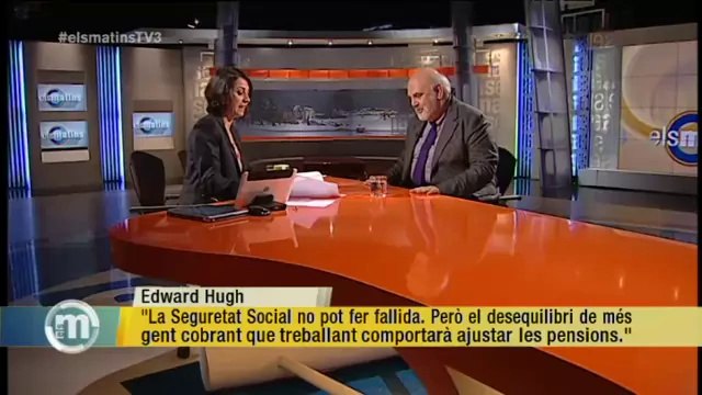 TV3 - Els Matins - Edward Hugh: Abaixar els impostos a Espanya és impossible
