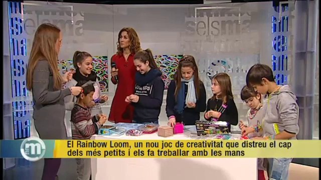 TV3 - Els Matins - La moda de fer polseres amb gomes elàstiques