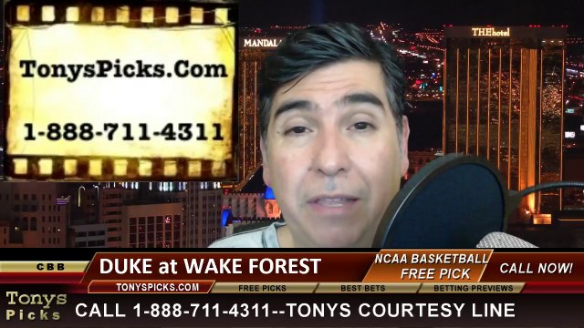 Wake Forest Demon Deacons vs. Duke Blue Devils Pick Prediction NCAA College Basketball Odds Preview 3-5-2014