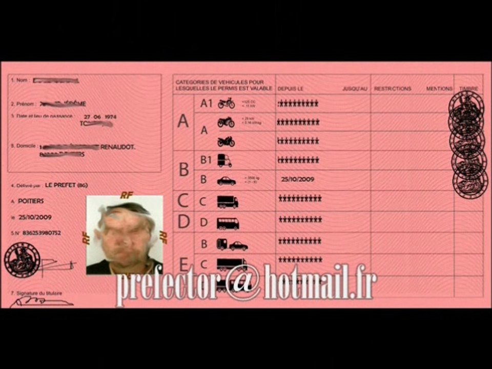 A VENDRE PERMIS DE CONDUIRE FAUX PAPIER CNI FACTURE BOUTIQUE DE FAUX PAPIER