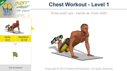 Chest Workout - Level 1