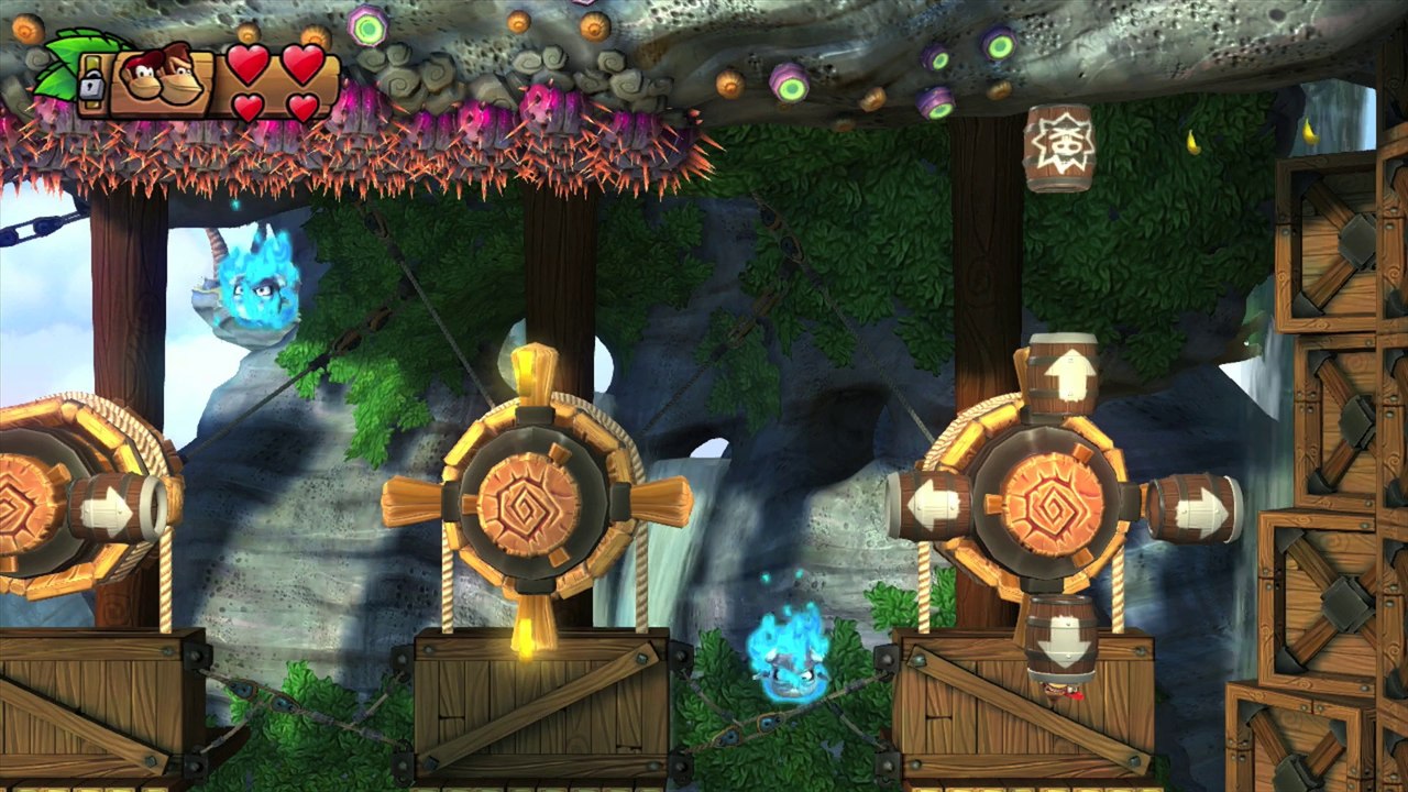 Donkey Kong Country: TF. Costa Costosa 4-5 - Gameplay - 100% puzzles y letras