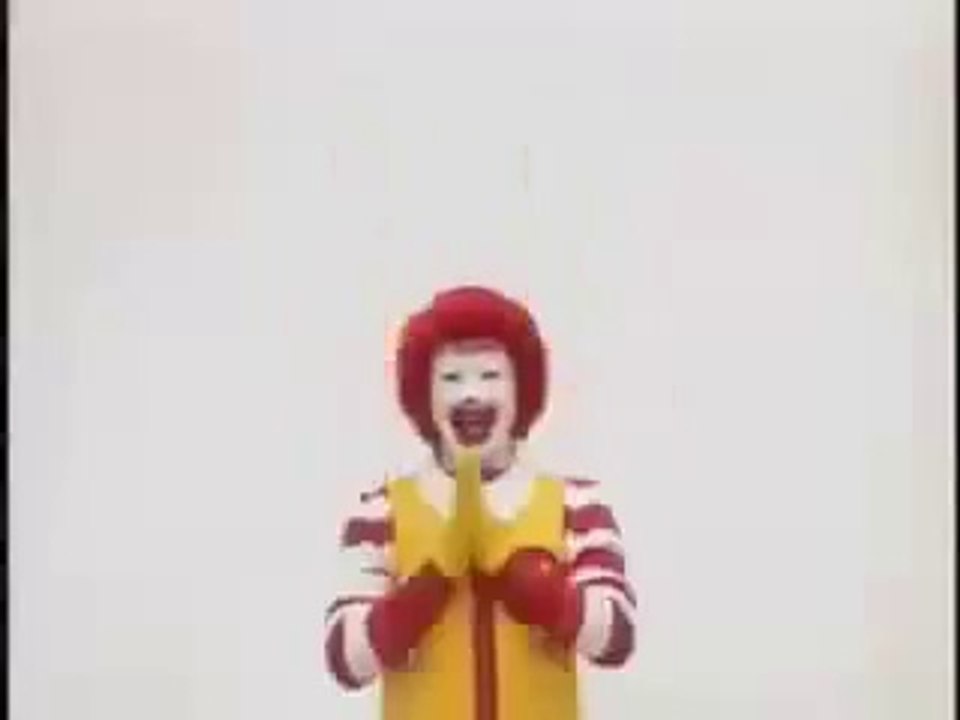 M.C.ドナルドはダンスに夢中なのか？最終鬼畜道化師ドナルド