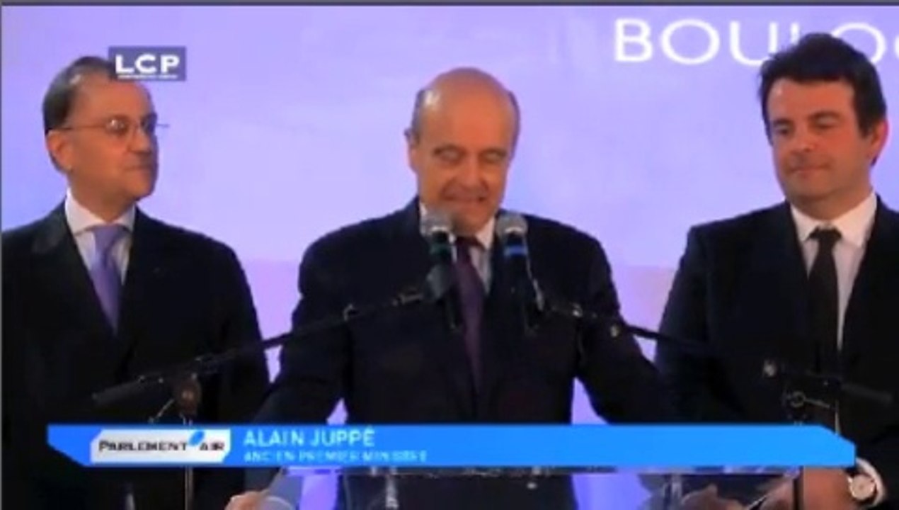 Alain Juppé soutient Pierre-Mathieu Duhamel (reportage de LCP)