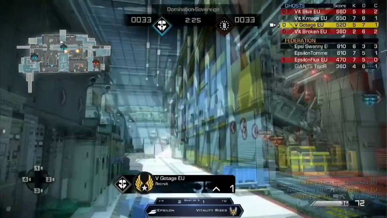 Fragmovie  Européan CoD Champ Epsilon VS Vitality Rises