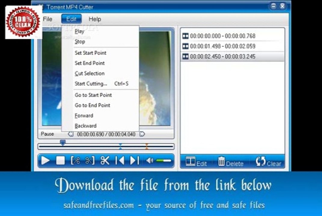 Torrent MP4 Cutter 1.93 Full Crack Download for Mac