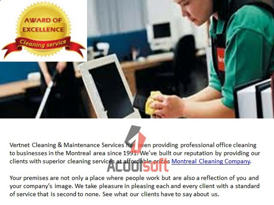 Montreal Industrial Cleaning, Montreal Cleaning Company, cleaners
