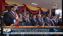 Felicita Maduro a fuerza armada por desfile en memoria de Chávez