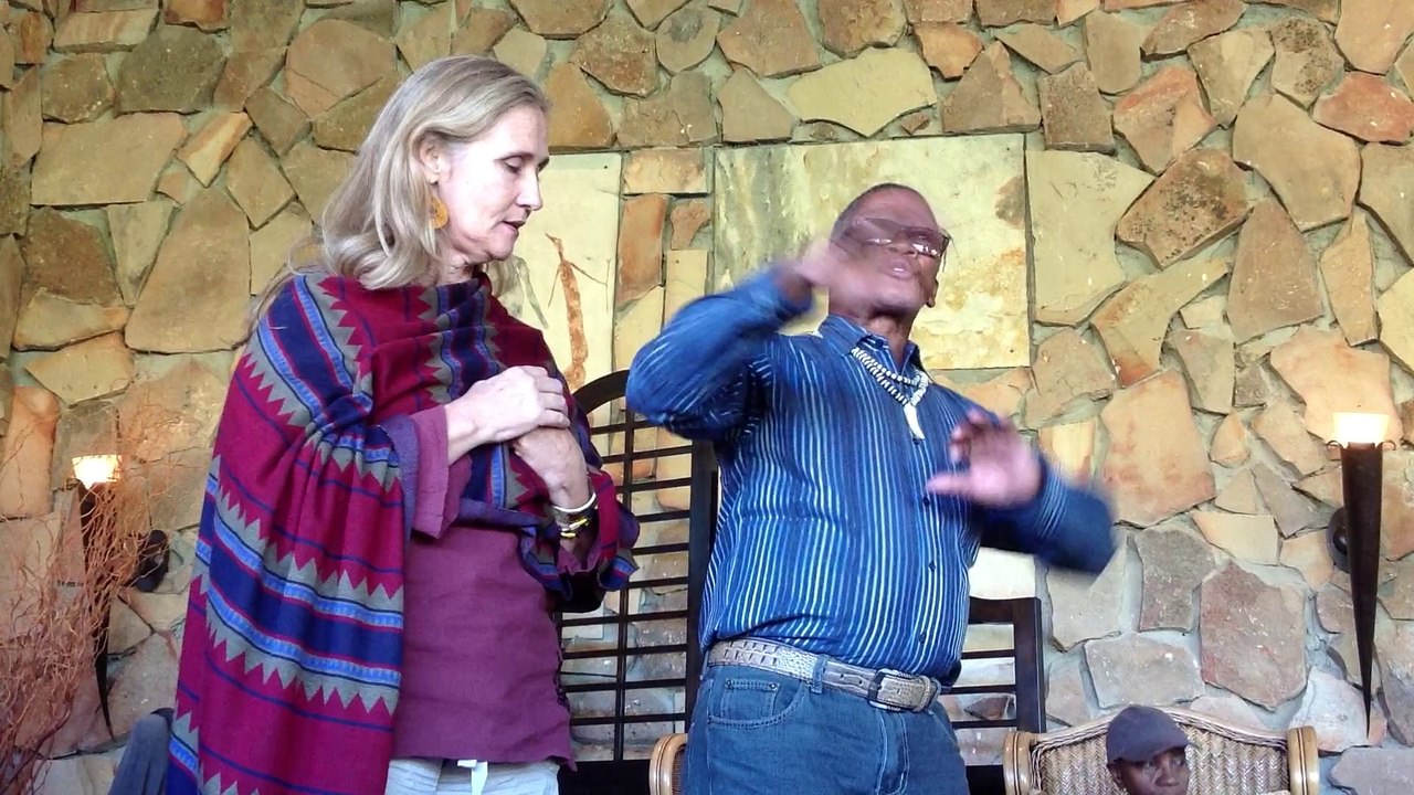 Kapilolo Mahongo et Marlene Winberg - Conteurs - Afrique du Sud - Avril 2013