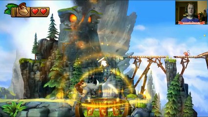2-2 Mountain Mania | Donkey Kong Country: Tropical Freeze | WiiU | Polski Let's Play