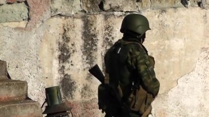 Another Ukrainian military base blocked, disarmed by armed men
