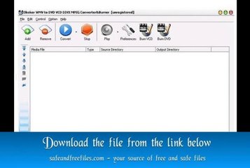 Get Okoker WMV to AVI DVD VCD MPEG Converter&Burner 6.7 Serial Key Free