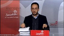 PSOE exige explicaciones a Rajoy sobre Gürtel