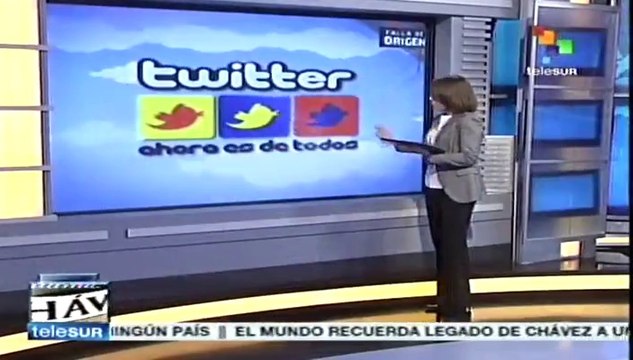 Desde twitter Hugo Chávez también hizo la revolución bolivariana