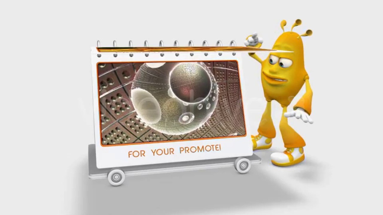 Cartoon 3D Promote