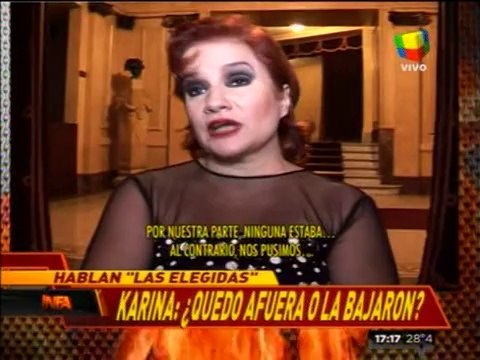 Pronto.com.ar Lucía Galán habla sobre los rumores de 'discriminación' hacia Karina