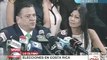 Candidato oficialista renuncia a disputar presidencia de Costa Rica