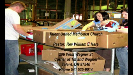 TALENT OREGON  CHURCH FEEDS THE MULTITUDE