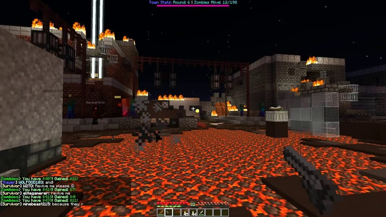 Call of Duty: Black Ops II Zombies Town Minecraft Map