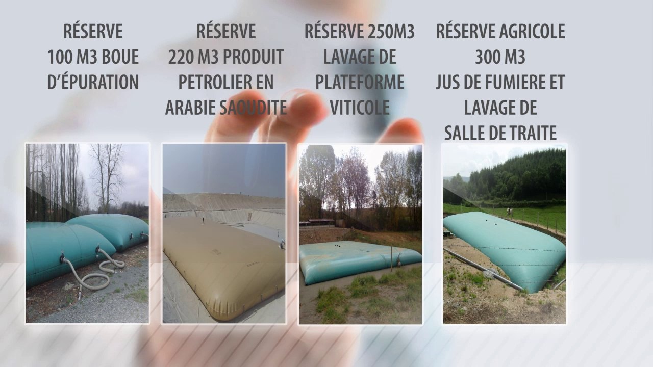 Réservoir carburant souple
