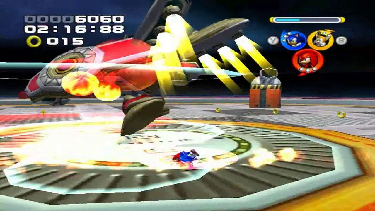 Sonic Heroes - Team Sonic - BOSS : Egg Emperor + Crédits