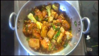 Village Style Chicken Fry Preparation in Telugu