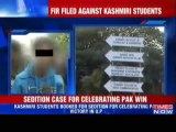 Kashmiri students booked for celebrating Pakistan victory Video