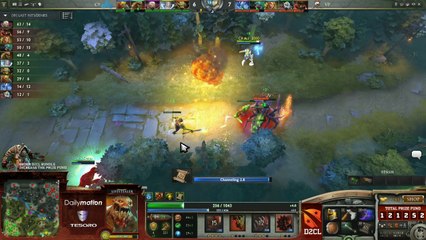 Cloud9 vs VirtusPro Game 2 - DOTA 2 Champions League TobiWan & DurkaDOTA