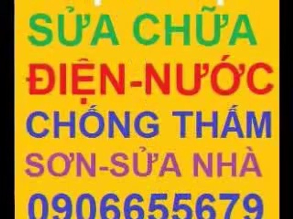 tho chuyen sua chua dien nuoc tai quan binh thanh tphcm ...0974574835
