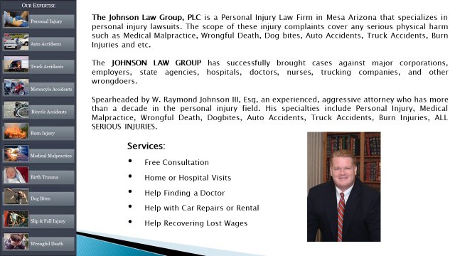 Personal Injury Lawyer Mesa - Johnson Law Group