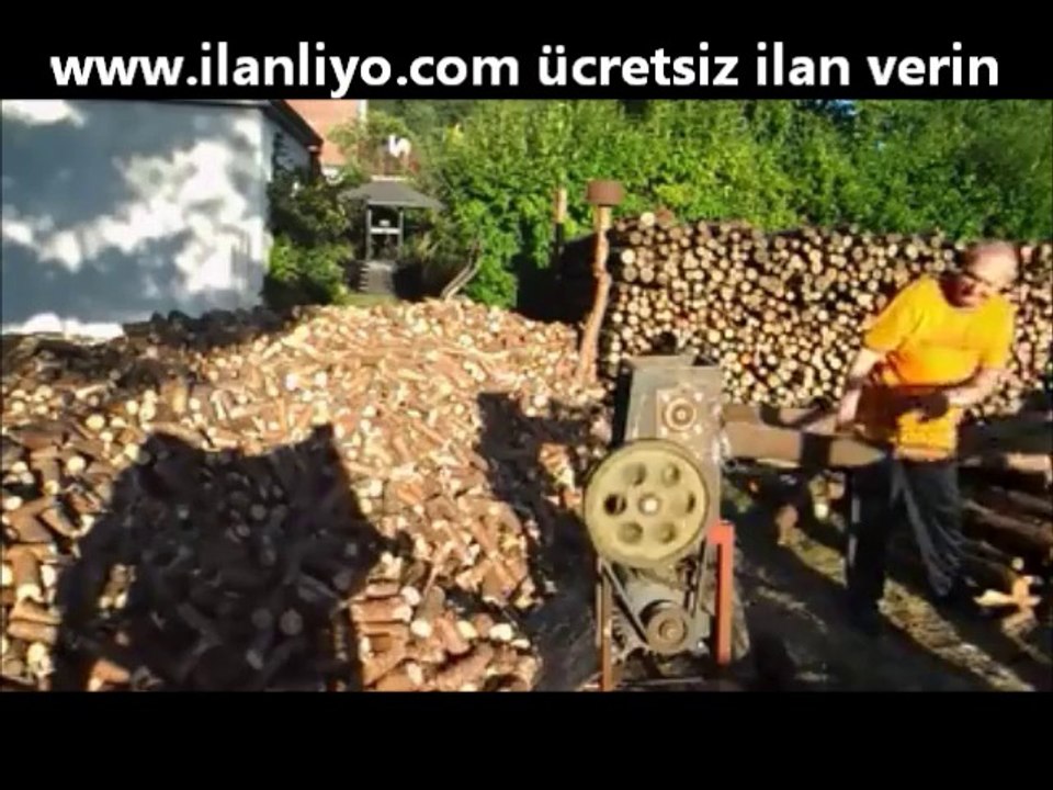 En Hızlı Odun Kesme Makinası..