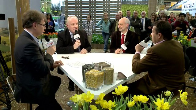 François Asselineau, débat au salon de l'agriculture 2014