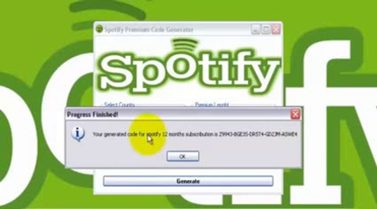 Spotify Premium Code Account Generator - % Link in Description 2014