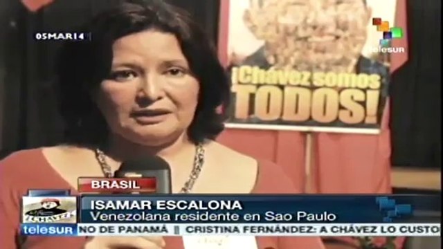 Embajada de Venezuela en Brasil rinde homenaje a Hugo Chávez