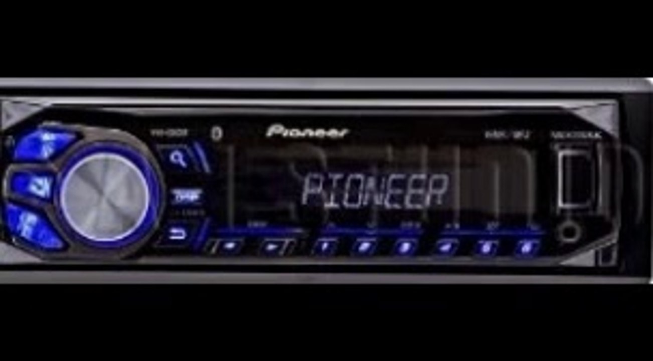 Best New 2014 Pioneer Bluetooth USB SIRI Mixtrax MVHX360BT Review!