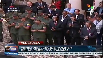 Presidente Nicolás Maduro rompe relaciones con Panamá