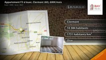 Appartement F3 à louer, Clermont (60), 600€/mois