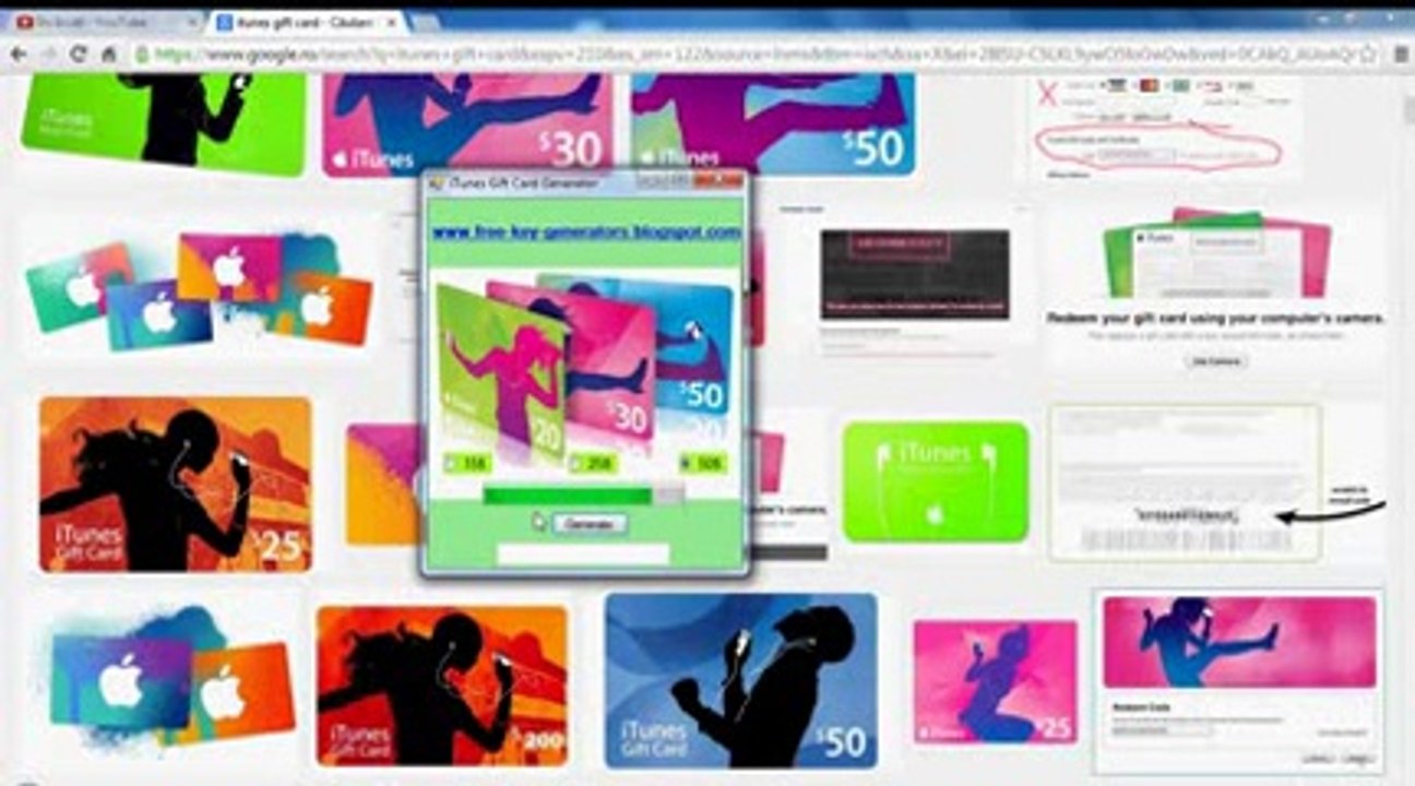 iTunes Gift Card Generator ^ Link in Description 2014