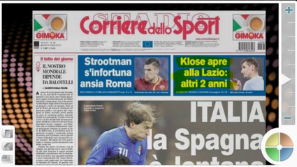 RASSEGNA STAMPA LAZIO 6 MARZO 2014