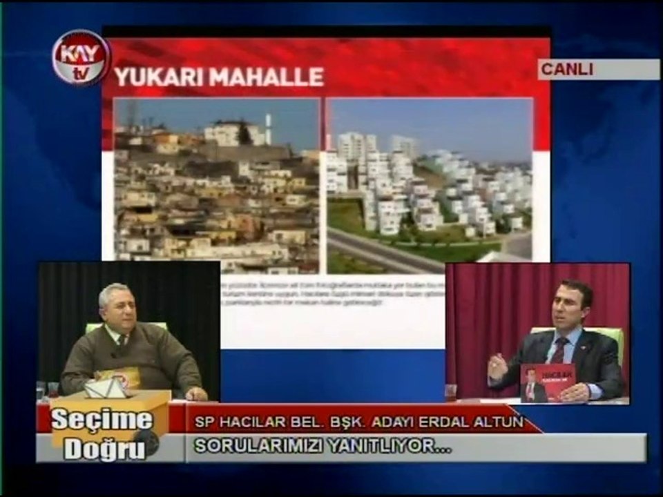 KAYTV SEÇİME DOĞRU 04 MART 2014 SALI SP HACILAR...
